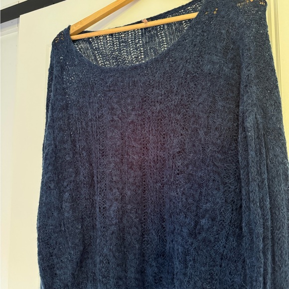 Free People open knit sweater - Picture 3 of 4